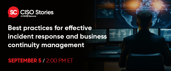 Best practices for effective incident response and business continuity management